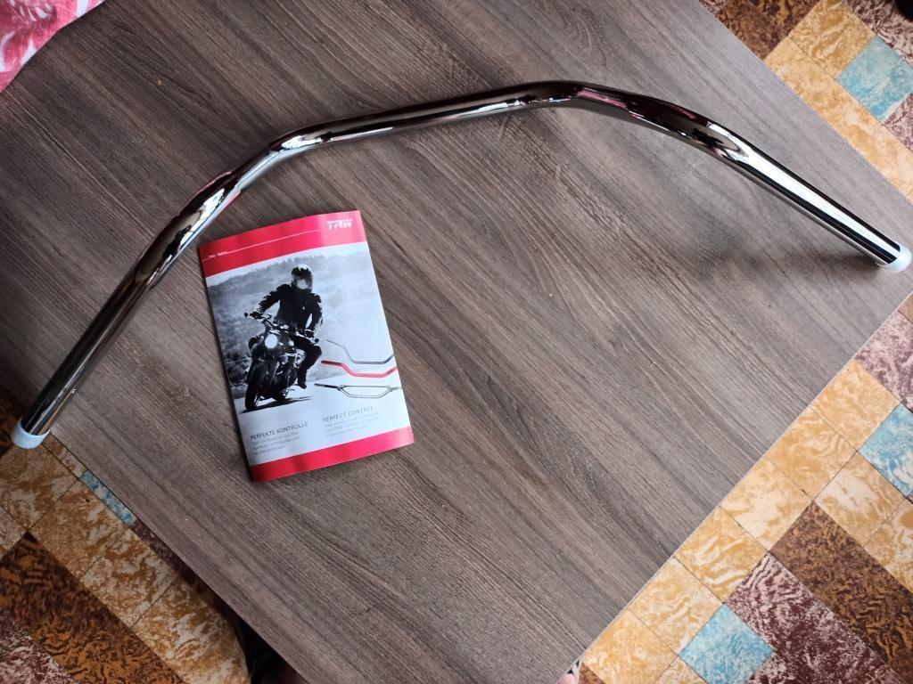 TRW 22mm Touring laag chroom stuur, Ophalen of Verzenden, Nieuw