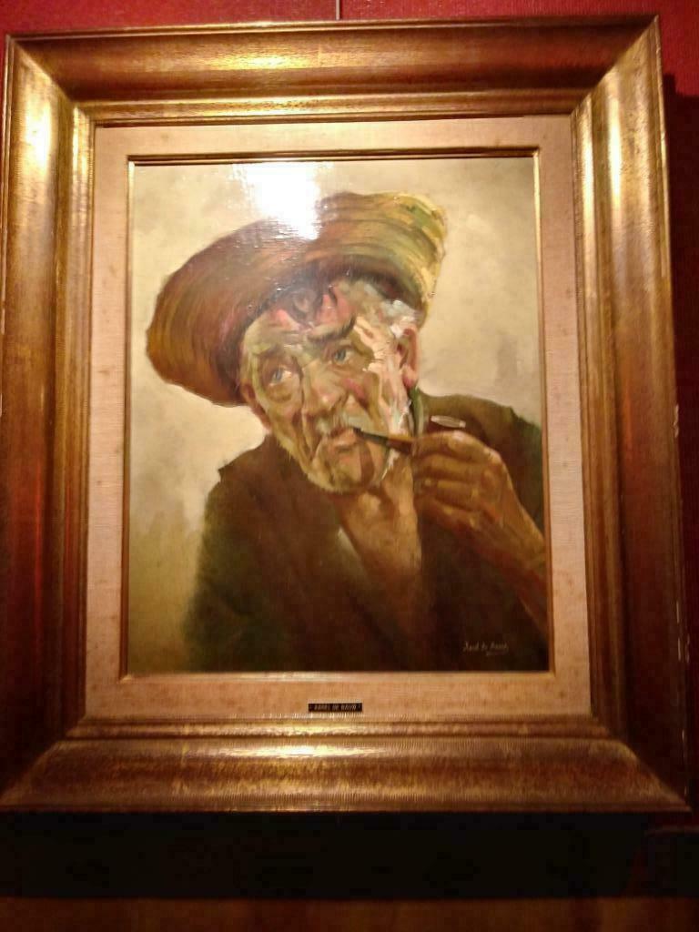 Mooi schilderij van Karel De Bauw, Antiek en Kunst, Ophalen