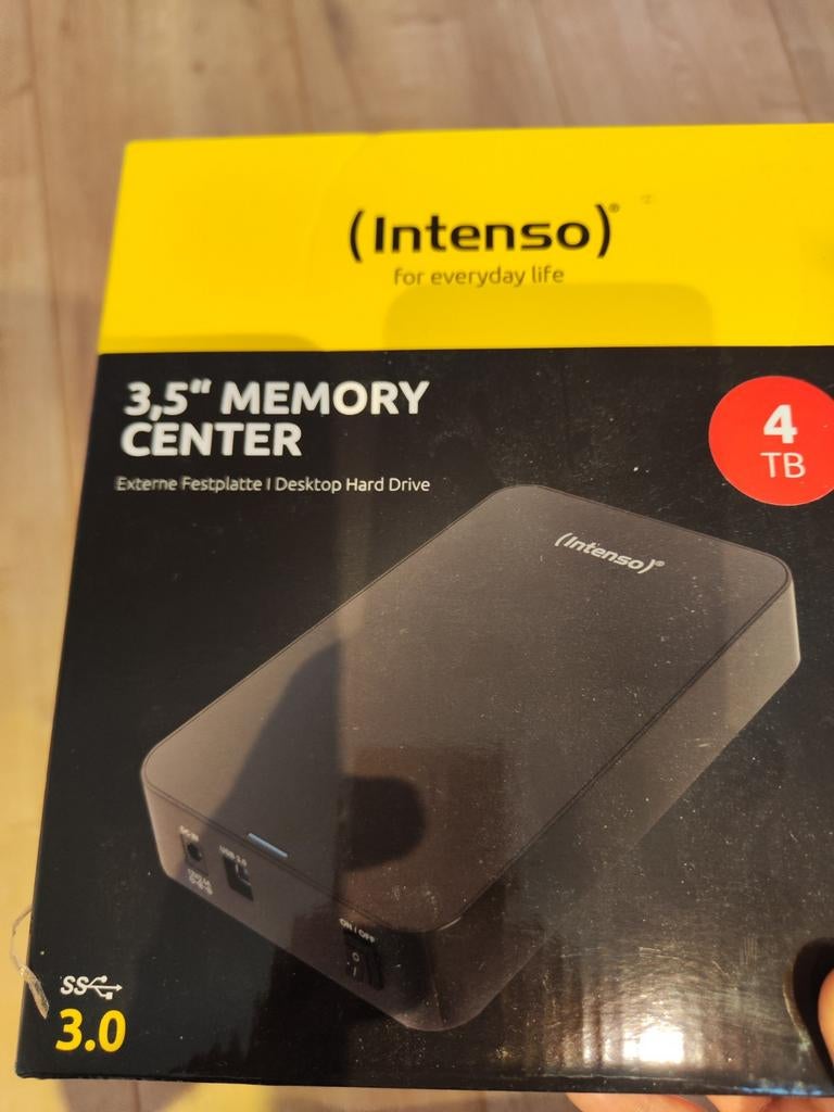 Intenso Memory Center NEUF, HDD, Externe, Intenso, Enlèvement
