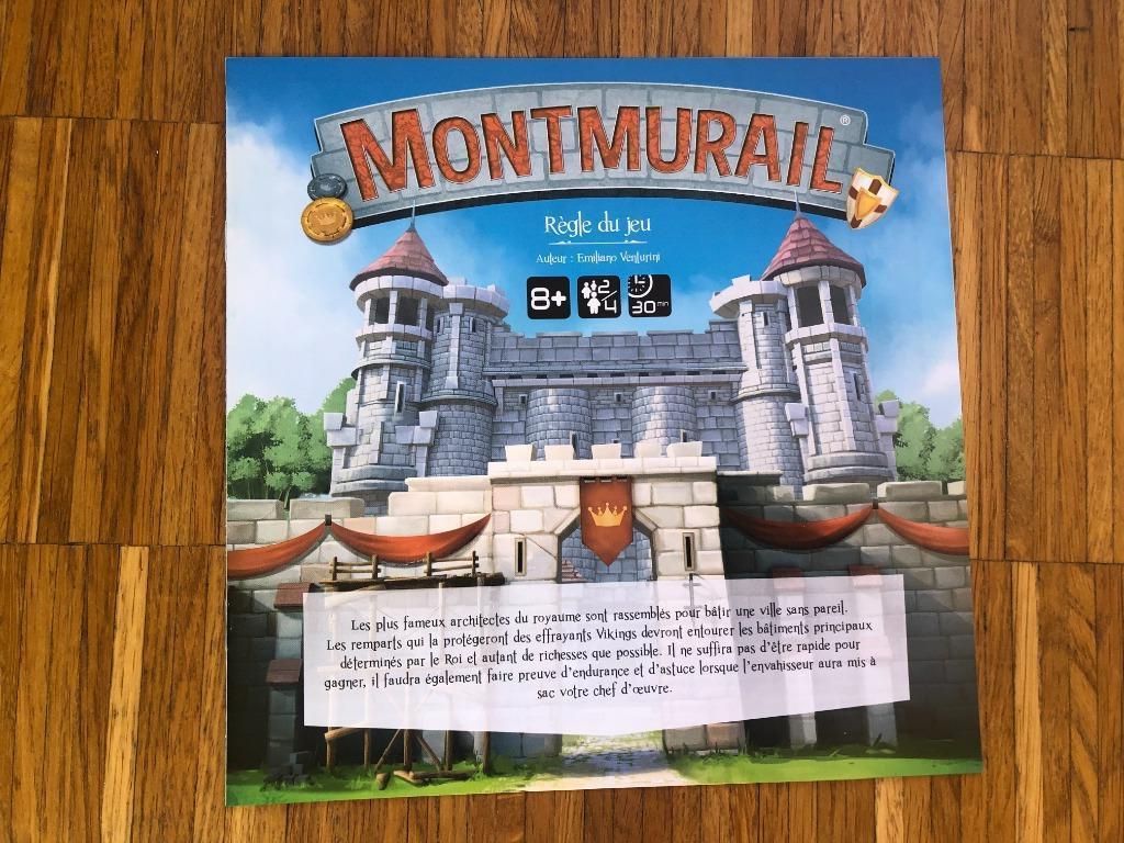 Montmurail, Trois ou quatre joueurs, Enlèvement, Neuf, Gigamic