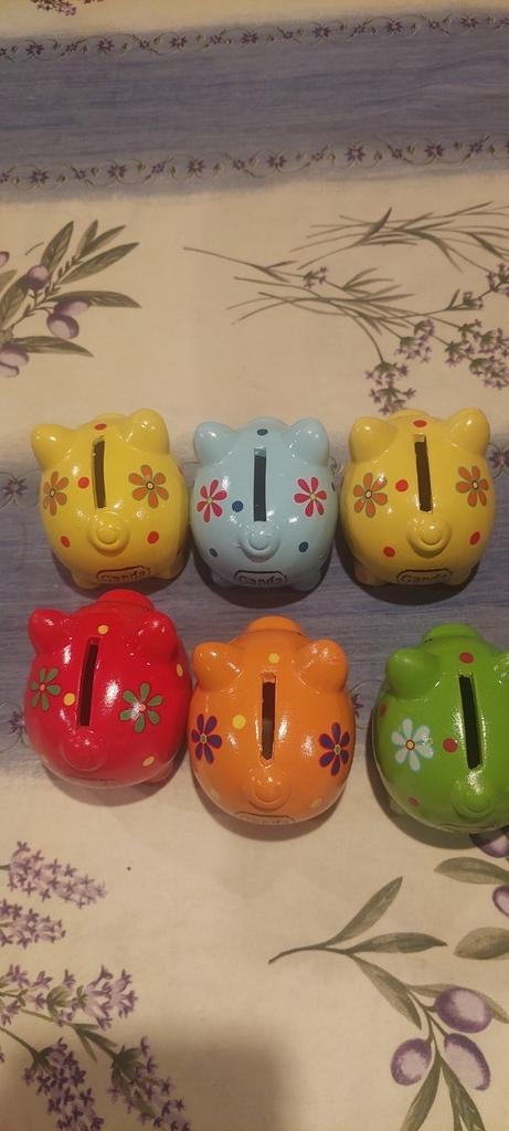 6 kleine spaarpotjes, Enlèvement ou Envoi