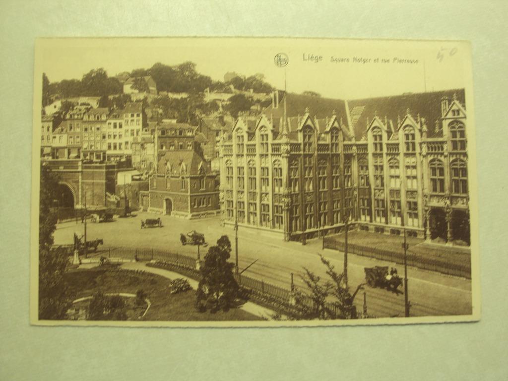 51952 - LIEGE - SQUARE NOTGER ET RUE PIERREUSE, Envoi