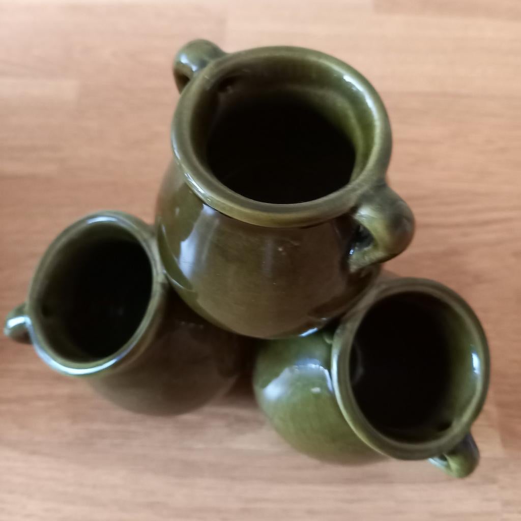 4 VOUDIG BLOEMPOTJE, Ophalen of Verzenden, Terracotta