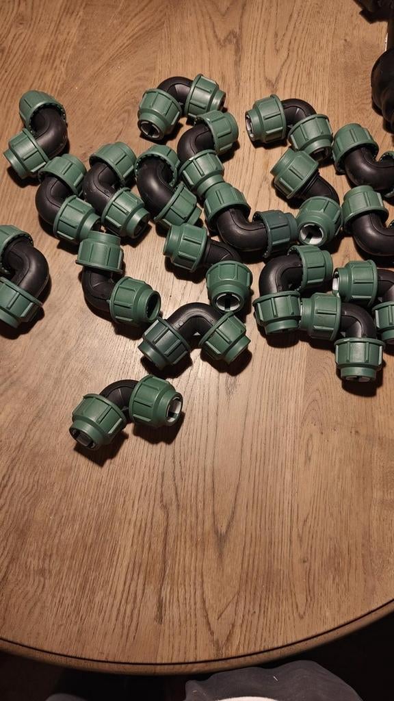 Koppel stukken voor bewatering, Tuin en Terras, Ophalen, Zo goed als nieuw