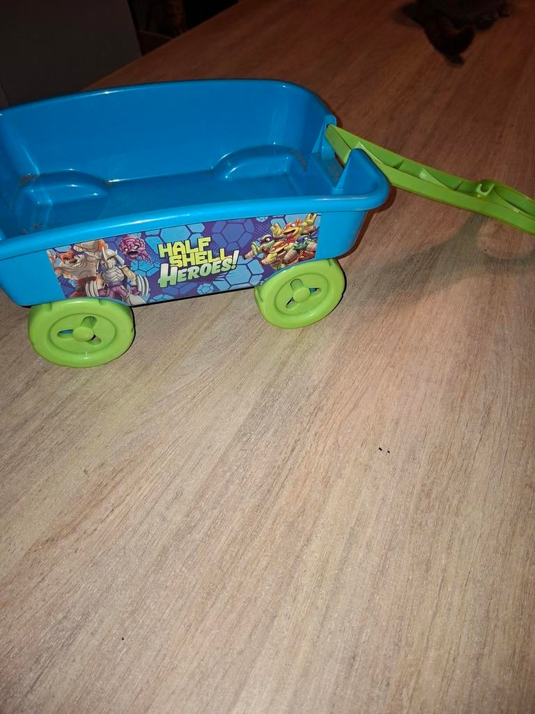 Plastic bolderwagen, Ophalen
