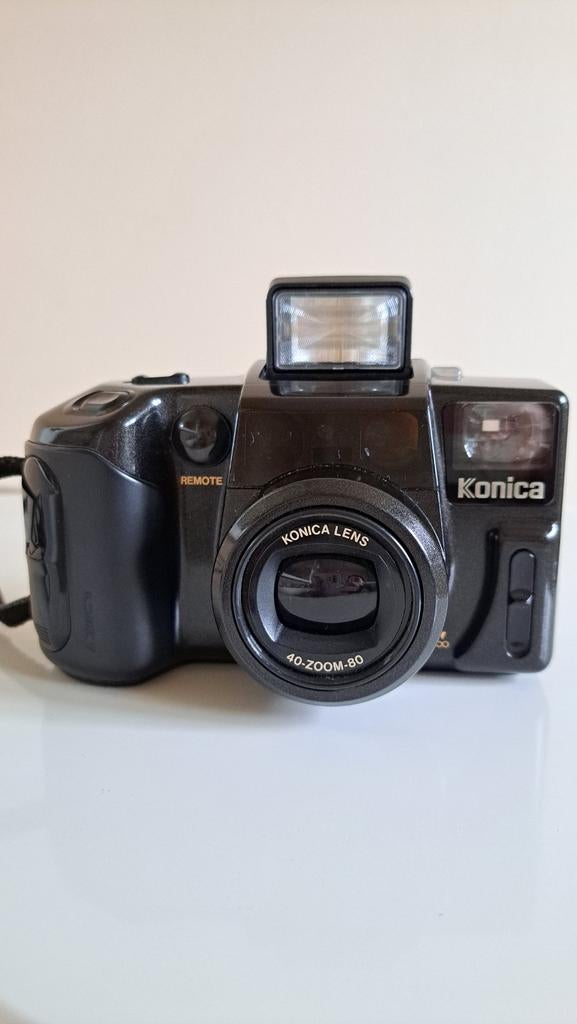 Konica Z-UP 80RC Limited : vintage 35mm-filmcamera, TV, Hi-fi & Vidéo, Appareils photo analogiques, Enlèvement ou Envoi, Konica