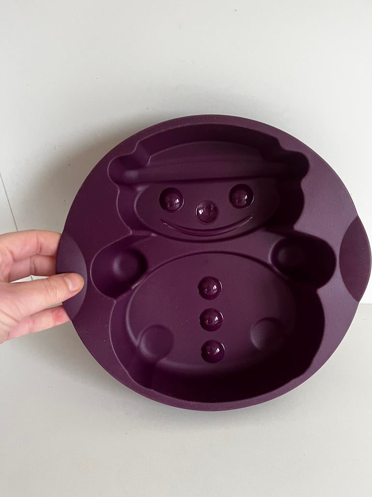 NIEUW van Tupperware - Multiflex sneeuwman, Maison & Meubles, Cuisine| Tupperware, Neuf, Violet, Enlèvement ou Envoi