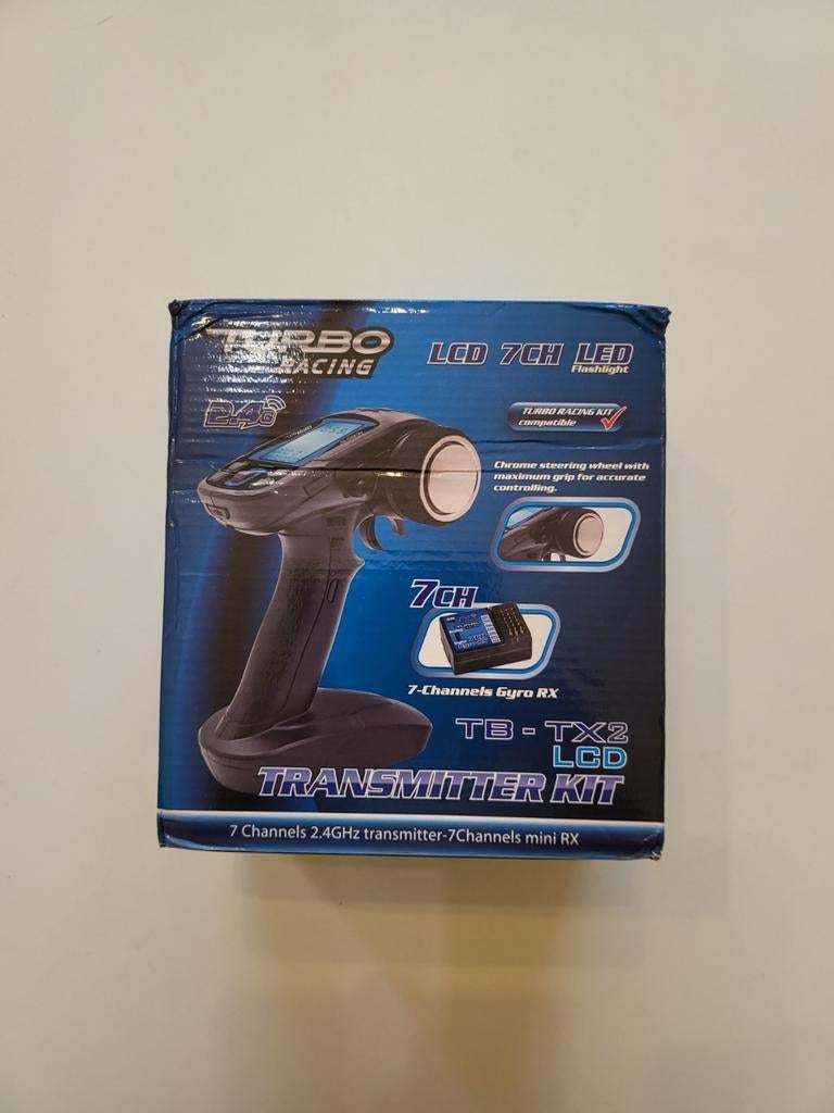 Radio à volant Turbo Racing 7 vois programmable, Enlèvement, Neuf