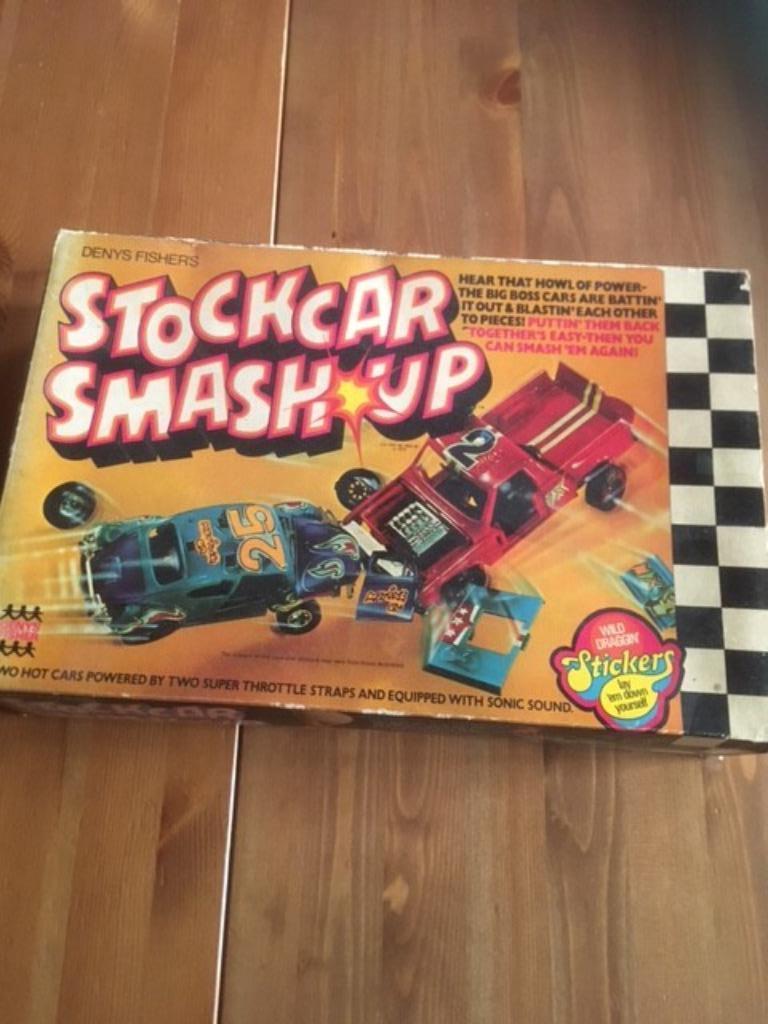 Jouet Denys Fisher de 1974 Stockar Smash Up, Collections, Collections Autre, Comme neuf, Enlèvement ou Envoi