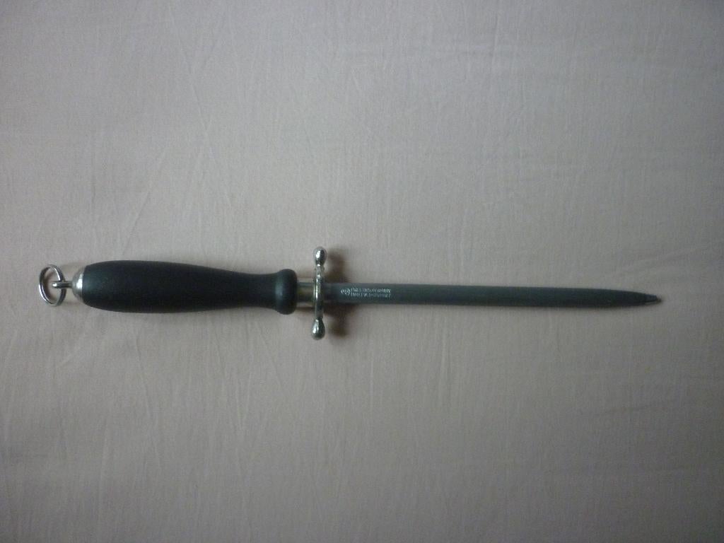 Aanzetstaal 30cm Dreizack Germany, Ophalen of Verzenden, Zo goed als nieuw, Overige materialen, Los bestek
