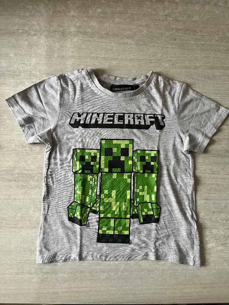 T-shirt Minecraft maat 116, Kinderen en Baby's, Ophalen of Verzenden, Minecraft, Jongen, Shirt of Longsleeve