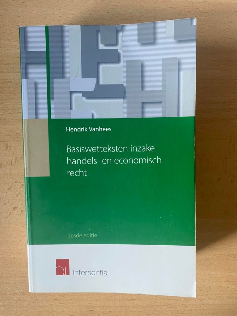 Basiswetten inzake handels- en economisch recht, Boeken, Ophalen of Verzenden, Zo goed als nieuw