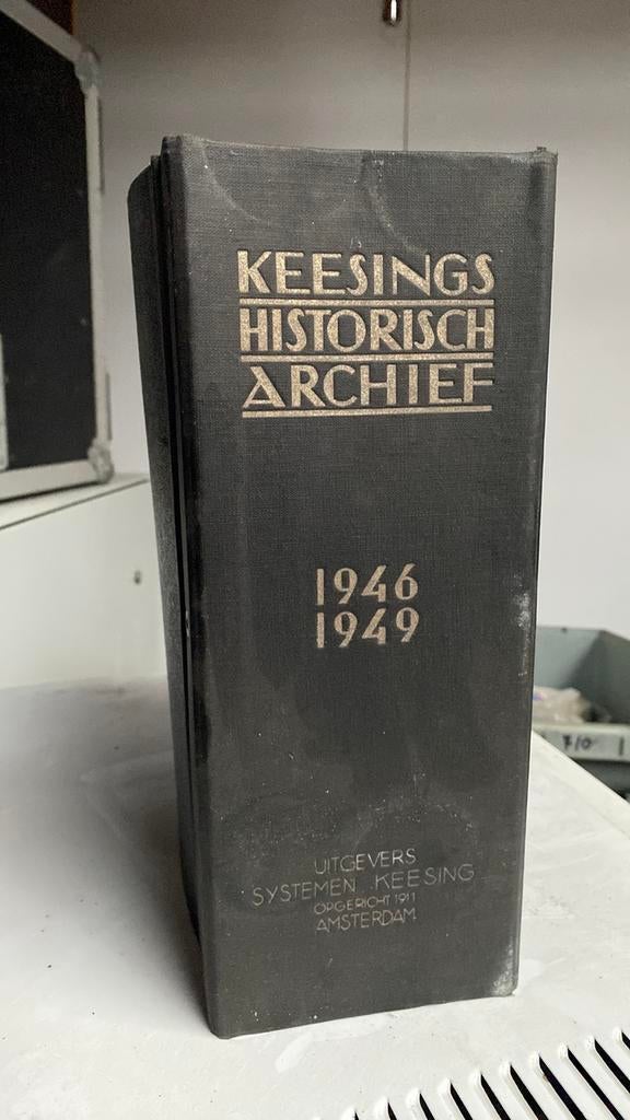 Keesings historisch archief, Ophalen, 1940 tot 1960, Tijdschrift