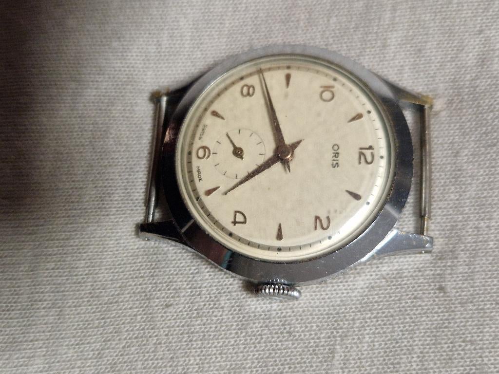 Montre oris vintage, Enlèvement