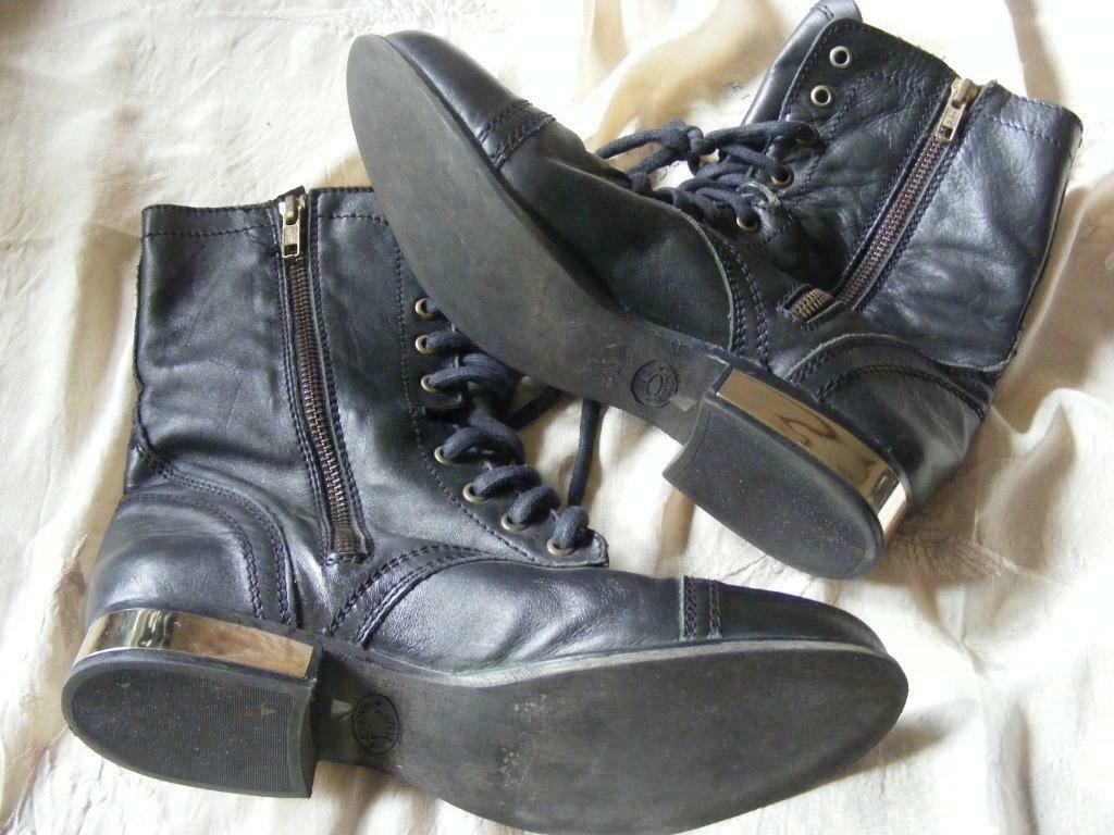 Steve Madden, Zwart, Lage of Enkellaarzen, Ophalen of Verzenden, Gedragen