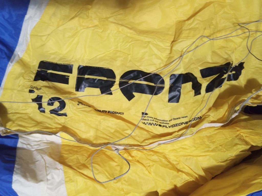 OZONE Frenzy 12m, Sport en Fitness, Ophalen of Verzenden, Gebruikt, Vierlijns, Vlieger