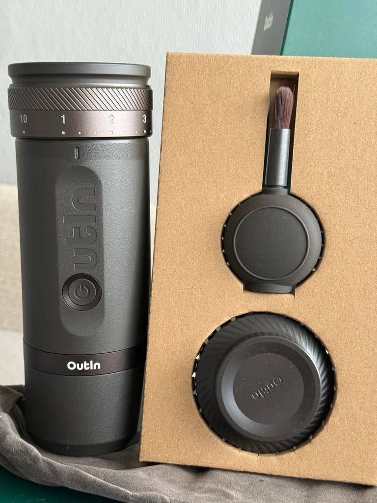 OutIn Fino. moulin à café électrique portable, Neuf, Autres modèles, Café en grains, 4 à 10 tasses