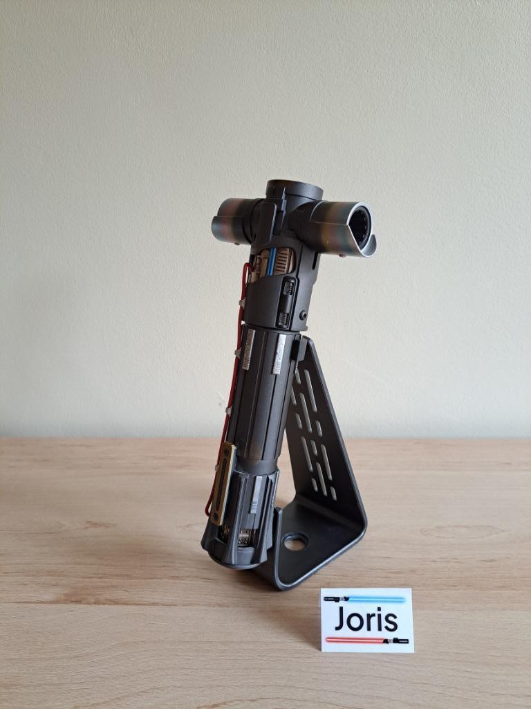 Kylo Ren lightsaber - Hasbro The Black Series, Verzamelen, Ophalen of Verzenden, Gebruikt, Replica