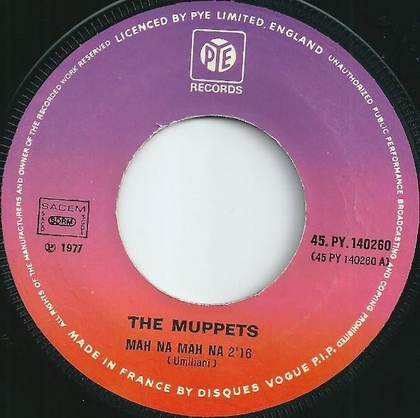 The Muppets - Mah Na Mah Na, Gebruikt, 7 inch, Single, Ophalen of Verzenden