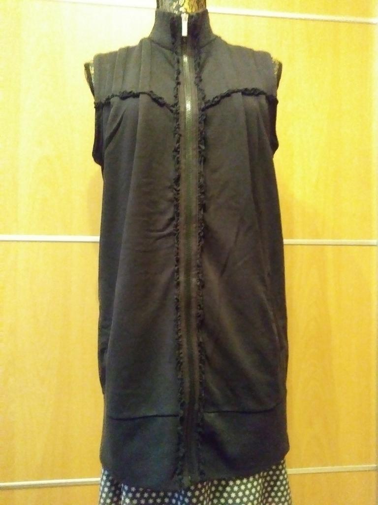 Long cardigan LC WAIKIKI en noir taille L, Kleding | Dames, Ophalen, Zo goed als nieuw, Zwart