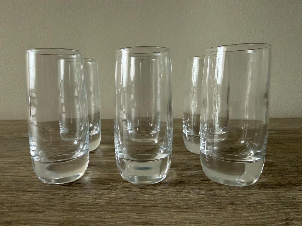 Apero glaasjes (6 stuks), Ophalen, Nieuw, Glas, Glas of Glazen