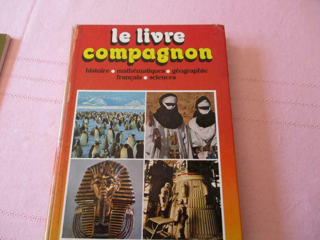 LE LIVRE COMPAGNON. HISTOIRE-MATHEMATIQUES-GEOGRAPHIE-FRANCA, Enlèvement ou Envoi, Utilisé, Non-fiction
