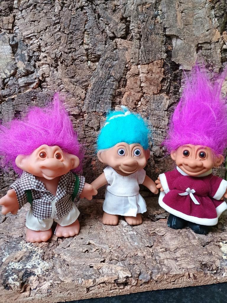 Trolls vintage de 1986 (marque DAM) /1990/1991, Enlèvement ou Envoi, Comme neuf