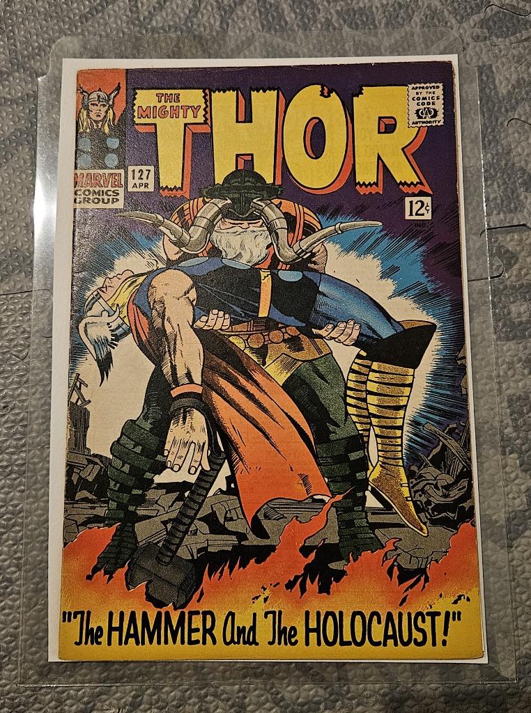 the mighty Thor (vol.1) #127 (1966), Stan Lee, Enlèvement, Utilisé, Comics