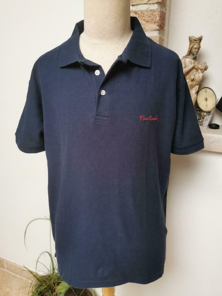 Magnifique polo homme bleu foncé Pierre Cardin, Enlèvement ou Envoi, Comme neuf, Taille 56/58 (XL)