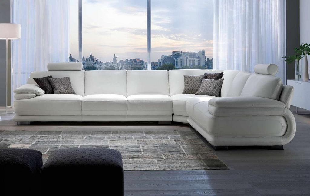 Canapé cuir Château d’Ax – 6/7 places – ultra confort, 100 à 125 cm, 250 à 300 cm, Banc d'angle, Quatre personnes ou plus