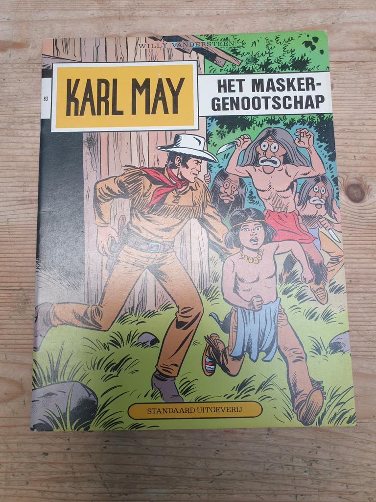 Karl May 83 Het Maskergenootschap 1984 Quasi Nieuwstaat, Ophalen of Verzenden, Zo goed als nieuw