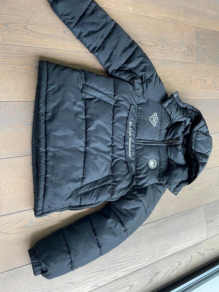Winterjas jongens Black Bananas Mr 164, Ophalen, Zo goed als nieuw, Jas