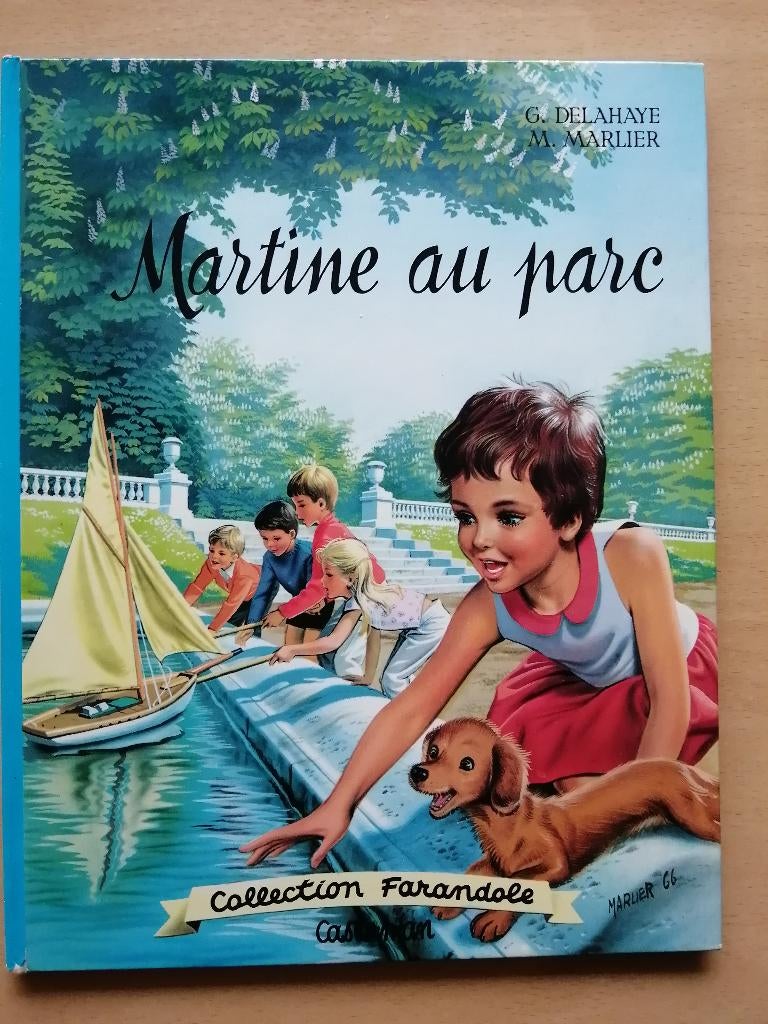 Martine au parc de Gilbert Delahaye E.O.1967, Enlèvement ou Envoi
