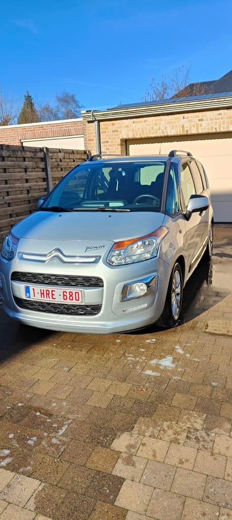 Citroën C3 Picasso exclusive automaat, Stof, Zwart, 4 cilinders, 1600 cc