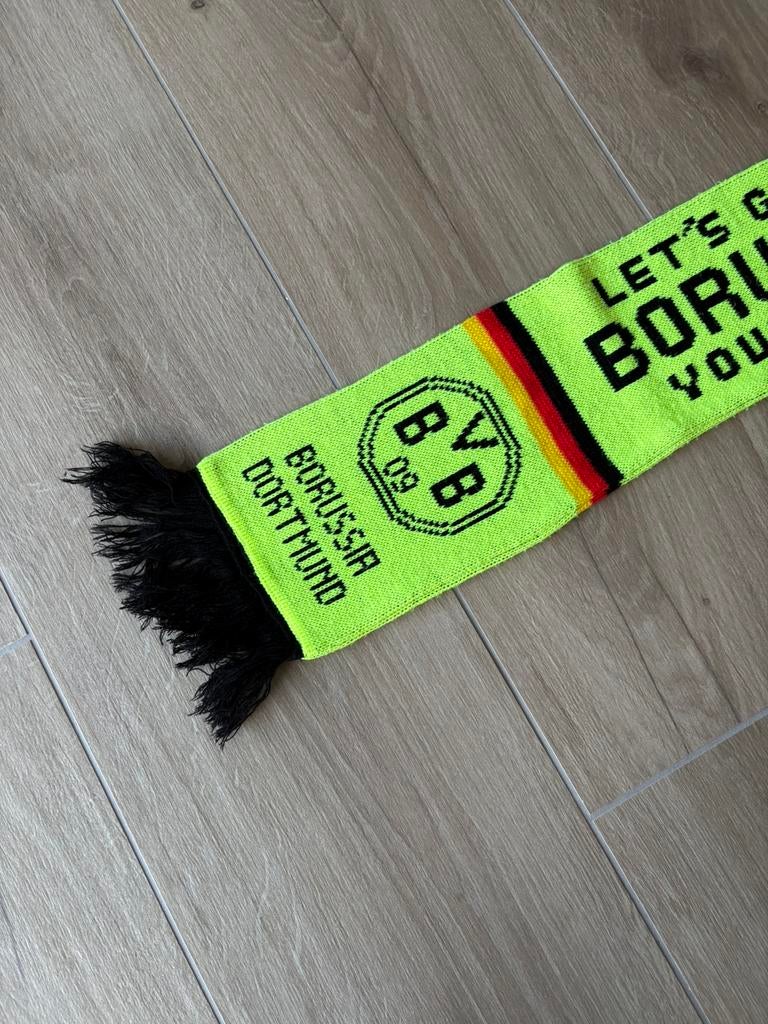 Borussia Dortmund sjaal - 145x15cm, Ophalen, Zo goed als nieuw, Vaantje of Sjaal