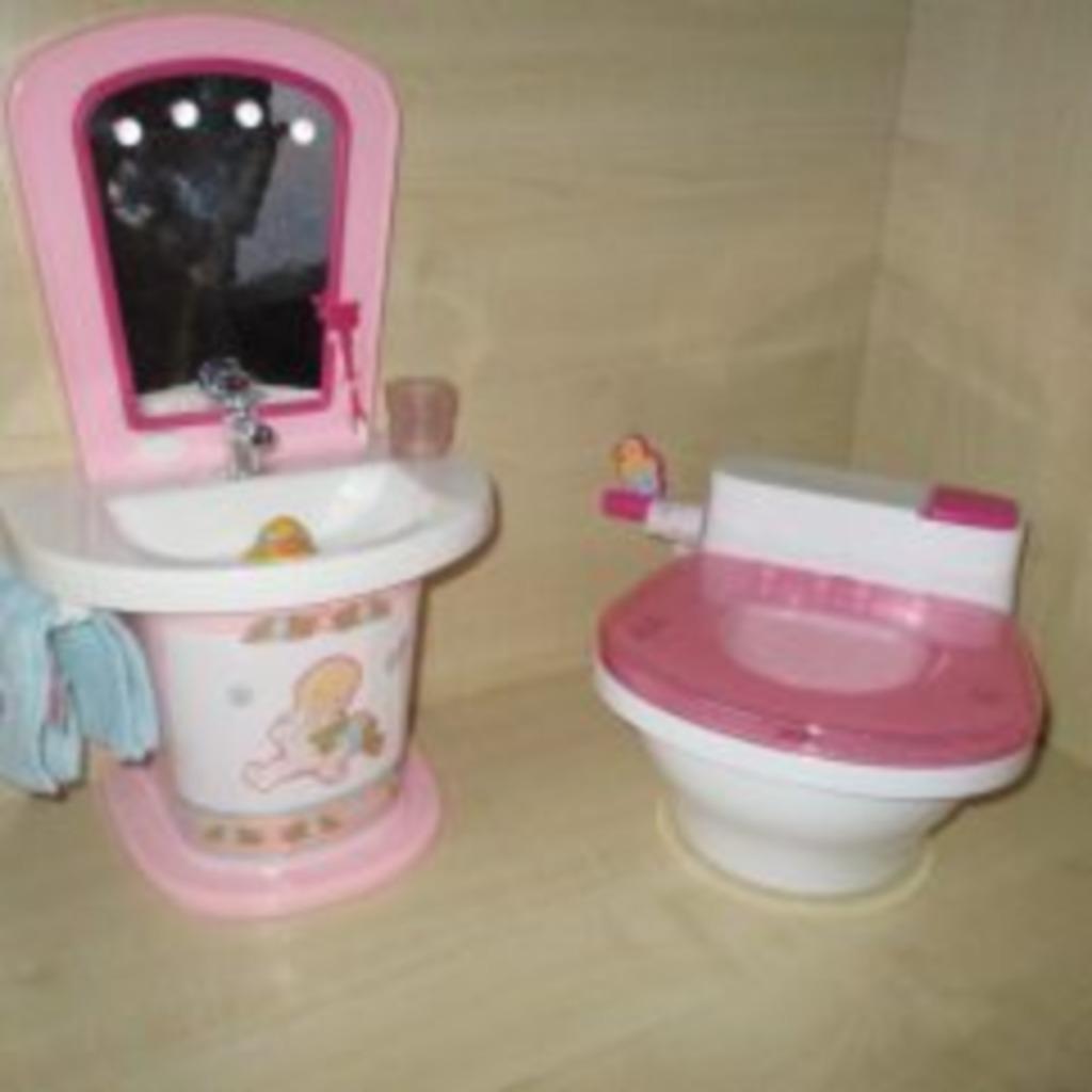 Lavabo et toilettes Baby Born, Enfants & Bébés, Enlèvement ou Envoi