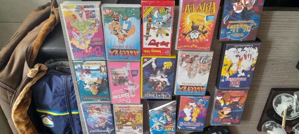 Videocassetes, Ophalen