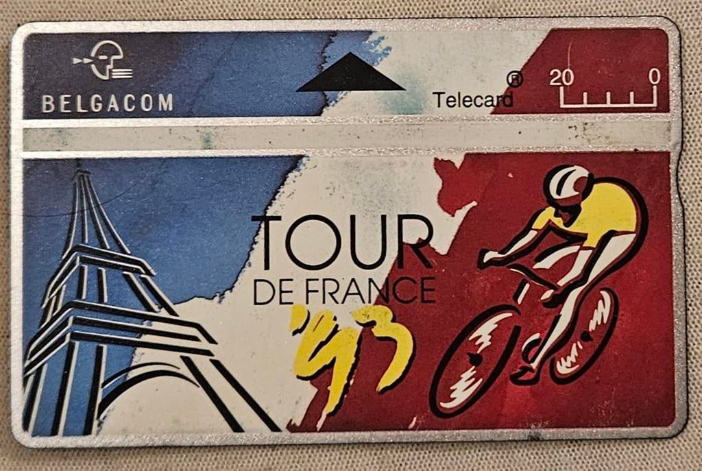 Belgacom Telecard Tour de France 1993, Verzamelen, Ophalen of Verzenden