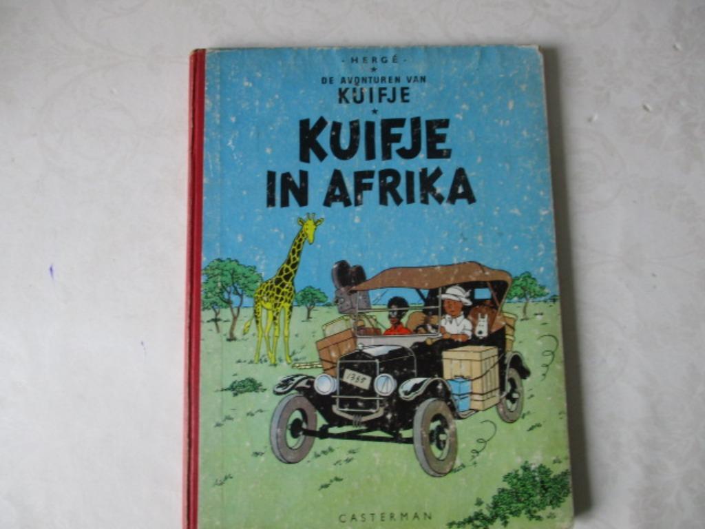 in afrika +cokes in voorraad +on a marche, Plusieurs BD, Enlèvement ou Envoi, Utilisé, Herge