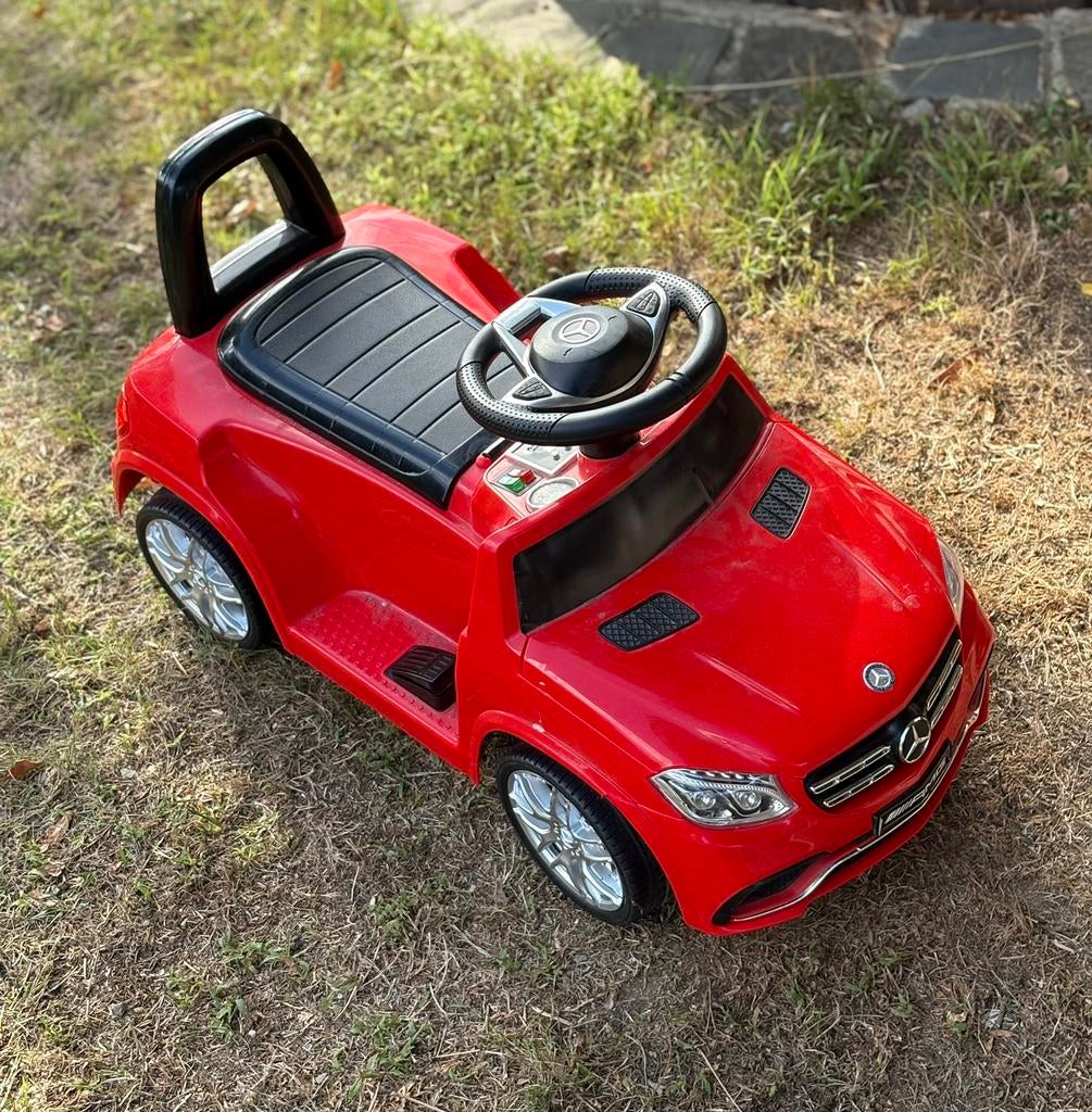 Jouey voitire électrique mercedes amg gyr rouge noir, Enlèvement, Utilisé