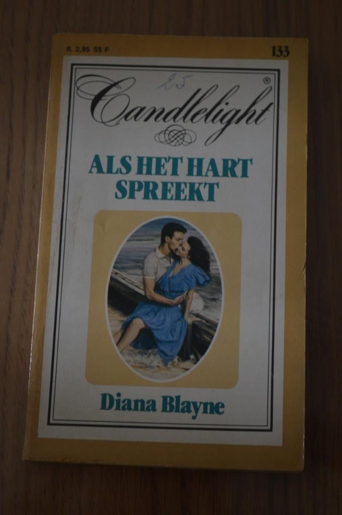 Candlelight nr 133:Diana Blayne-als het hart spreekt, Boeken, Gelezen, Diana Blayne, Ophalen of Verzenden, Nederland