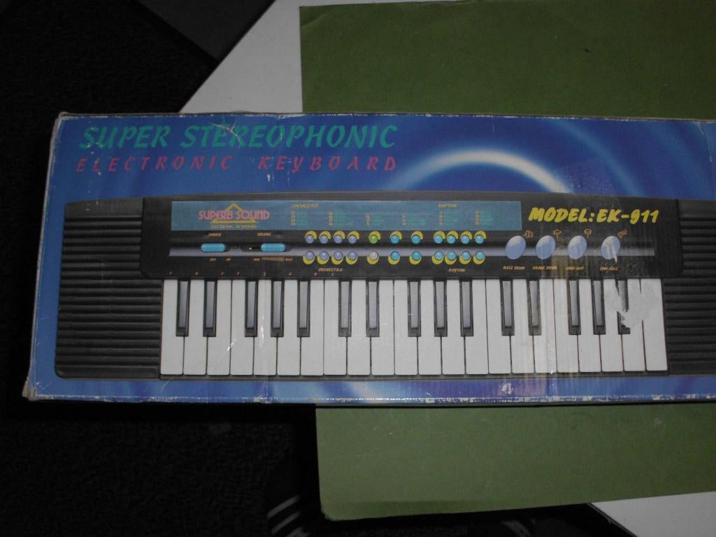 Draagbaar elektronisch Keyboard EK-911, Ophalen, Zo goed als nieuw, Elektronica, Met geluid