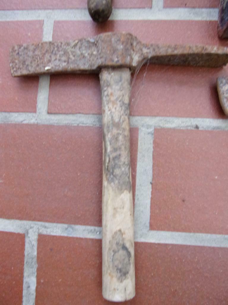 Outils anciens,marteaux de paveurs, Bricolage & Construction, Enlèvement ou Envoi, Utilisé