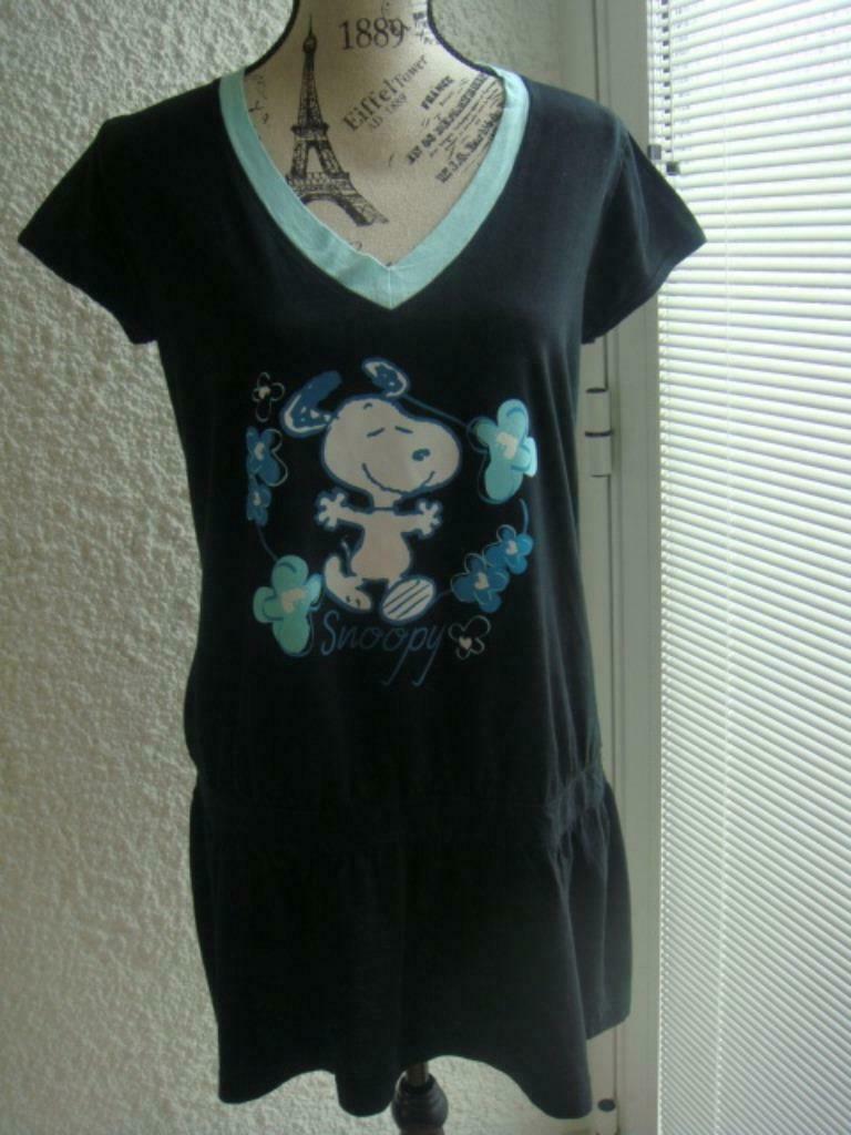 Chemise de nuit noire Snoopy. Marque:"PEANUTS". Taille 38, Vêtements | Femmes, Sous-vêtements & Lingerie, Enlèvement ou Envoi