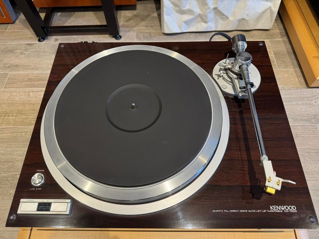 Kenwood kd700d, Ophalen, Zo goed als nieuw, Platenspeler