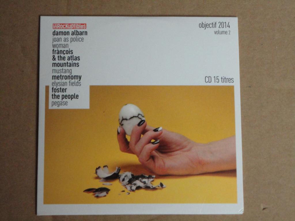 CD Objectif 2014/2 - 15 titres - DAMON ALBARN /MUSTANG ..., Ophalen of Verzenden