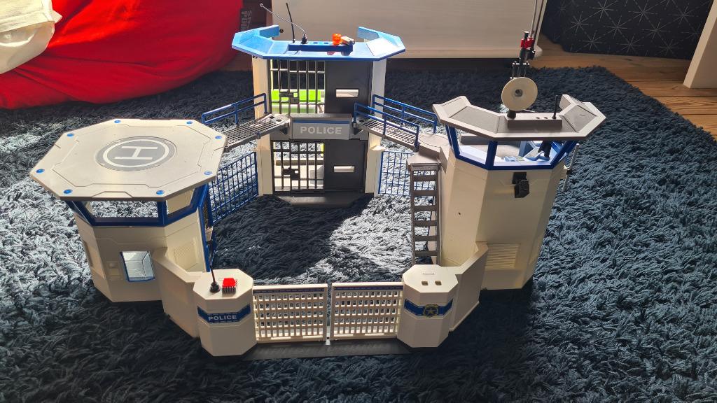 Commissariat de police Playmobil, Enlèvement ou Envoi, Comme neuf, Ensemble complet