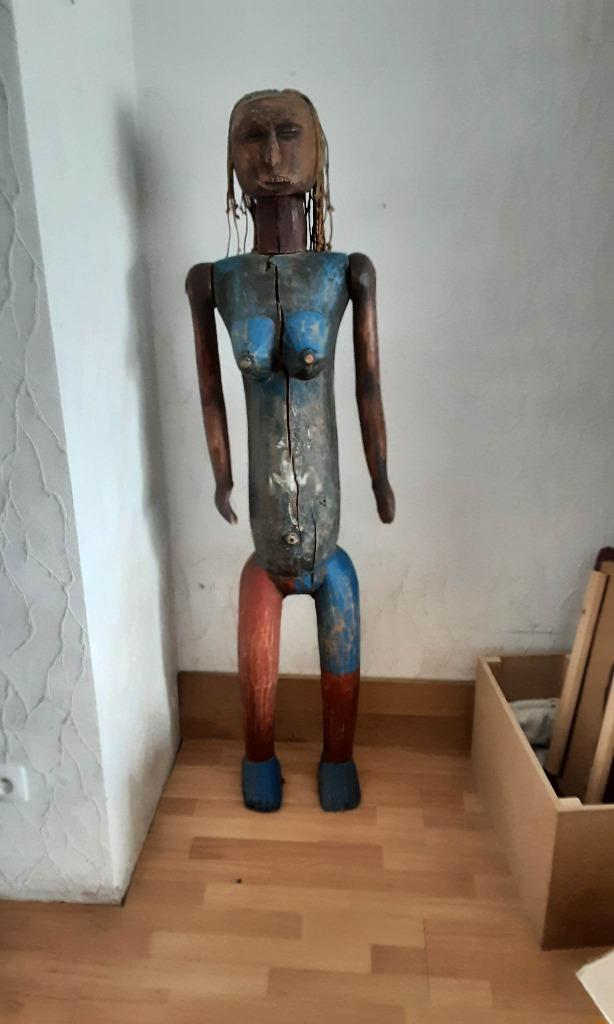 Tanzania houten  beeld sukuma stam, Antiquités & Art, Art | Sculptures & Bois, Enlèvement