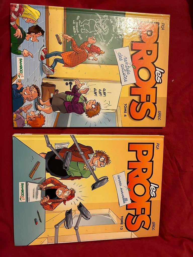Lot BD les Profs parfait état lu une fois, Livres, Comme neuf