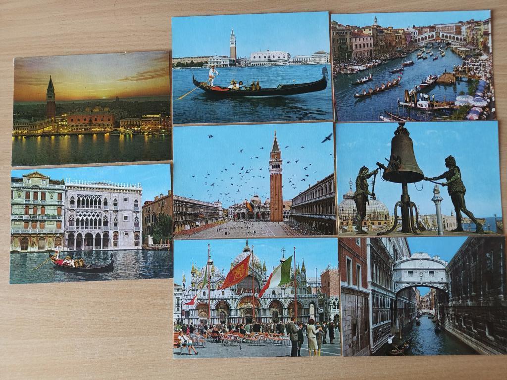 Postkaarten Venetië, Ophalen of Verzenden, Ongelopen, Italië